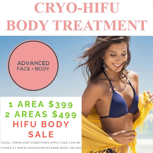 APRIL 25 - 'CRYO-HIFU' BODY SLIMMING TREATMENT - PERMANENTLY DESTROY FAT & TIGHTEN SKIN