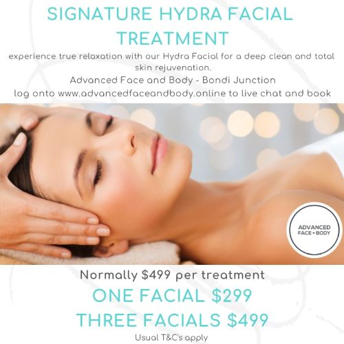 AUGUST 25 - HYDRA FACIAL TREATMENT SALE