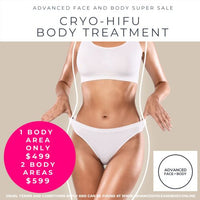 Oct 25 - 'Cyro-HIFU' Body Treatment Sale (Destroys Fat & Tightens Skin)