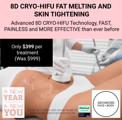 FEB 25 - 8D CRYO-HIFU BODY SLIMMING TREATMENT - PERMANENTLY MELT FAT & TIGHTEN SKIN