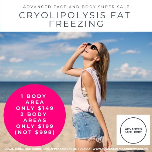 CRYOLIPOLYSIS FAT FREEZING TREATMENT SALE - Permanently remove stubborn fat pockets