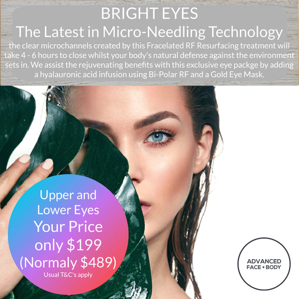 JULY 24 DEALS - BRIGHT EYES TREATMENT - Anti-aging eye lifting for your eyes