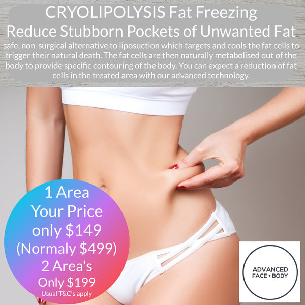 JULY 24 DEAL - CRYOLIPOLYSIS FAT FREEZING TREATMENT - PERMANENTLY REMOVE YOUR STUBBORN FAT