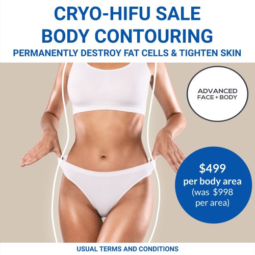NOV 25 - 'Cyro-HIFU' Body Contouring Treatment Sale (Destroys Fat & Tightens Skin)