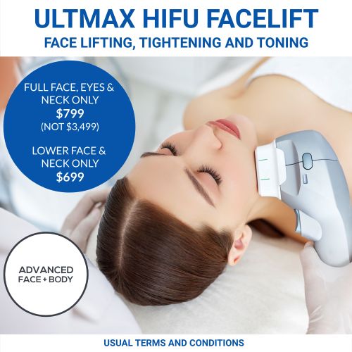 NOV 25 - 'ULTMAX' HIFU Facelift Treatment - Non surgical Facelift