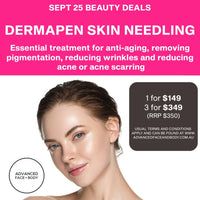 Sept 25 - Dermapen Skin Needling Treatment Sale