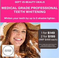 Sept 25 DEALS - Teeth Whitening Treatment - Whiten Your Teeth By Up To 5 Shades
