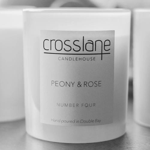 PEONY AND ROSE CANDLE